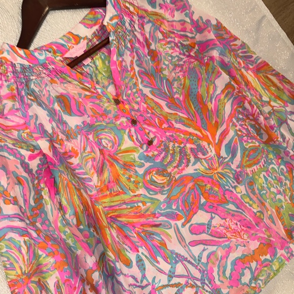 Lilly Pulitzer Colorful Blouse - Picture 7 of 8